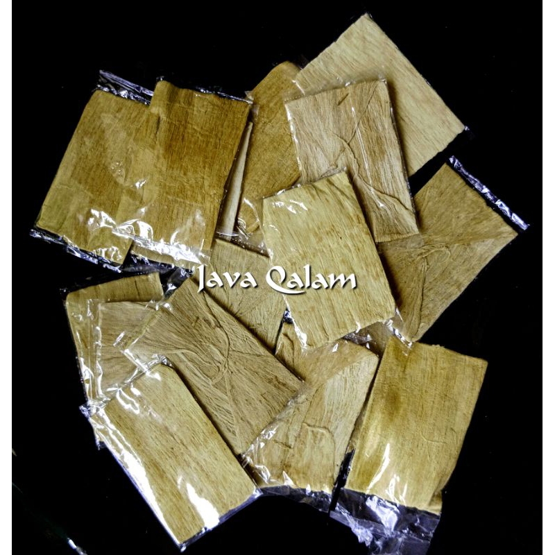 

Ares atau serat batang pisang untuk bantalan tinta atau mangsi