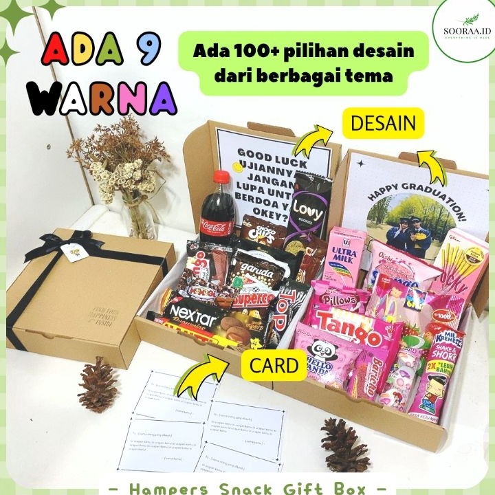 

Terlaris BACA DESKRIPSI Hampers snack ulang tahun Hampers lebaran Hampers Ramadhan snack box gift box hadiah ulang tahun hadiah wisuda