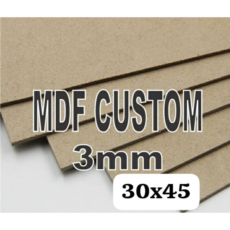 

Mdf 3mm 30x45