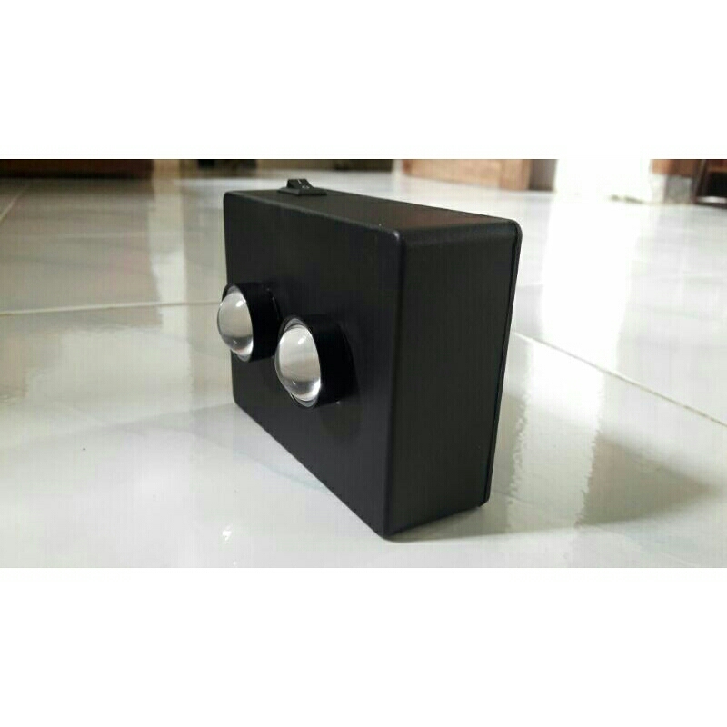 Lampu Emergency Led HPL 3W Kuning Box X3 (Isi 2 baterai 18650) | BACA DESKRIPSI | Etalase 10