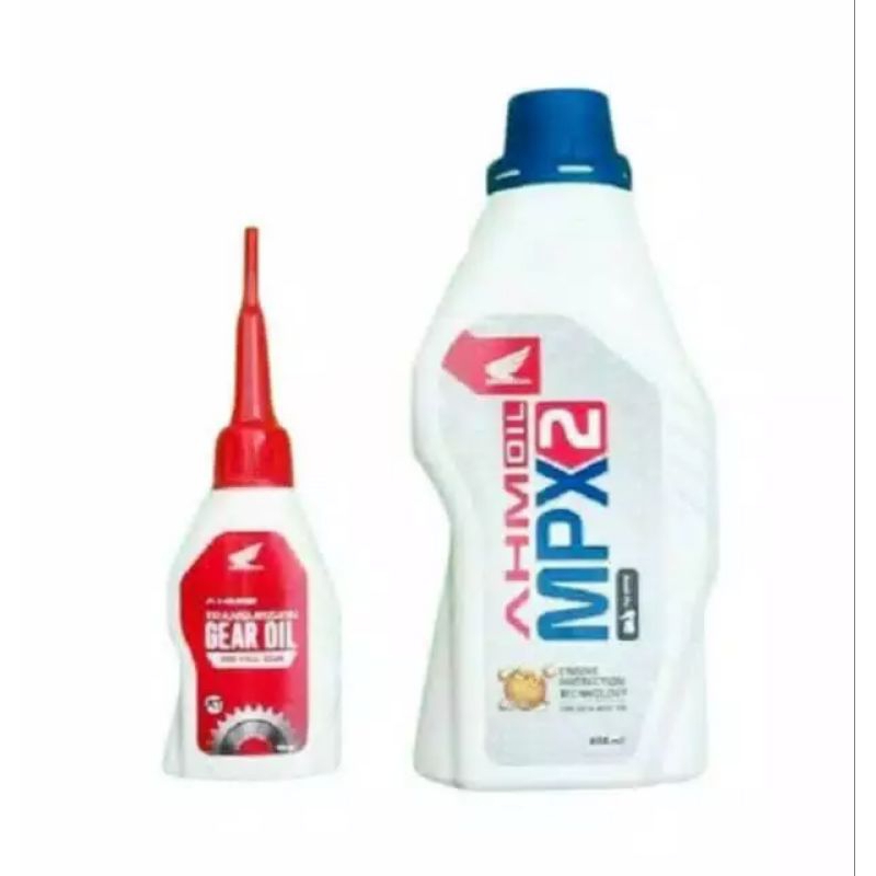 paket motor matic olie matic plus olie gardan. original ahm