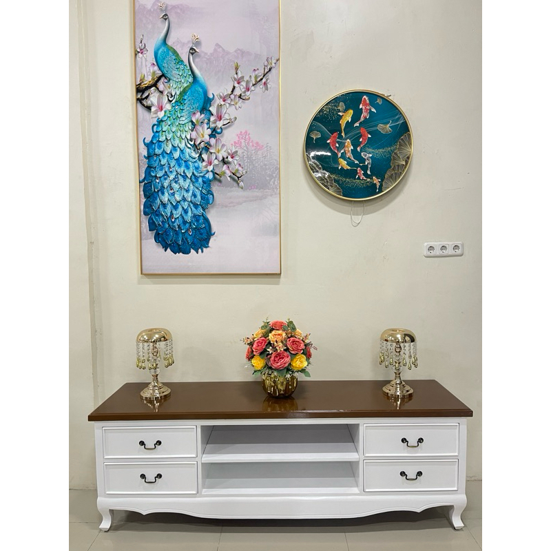 BUFET TV MAHONI KLASIK