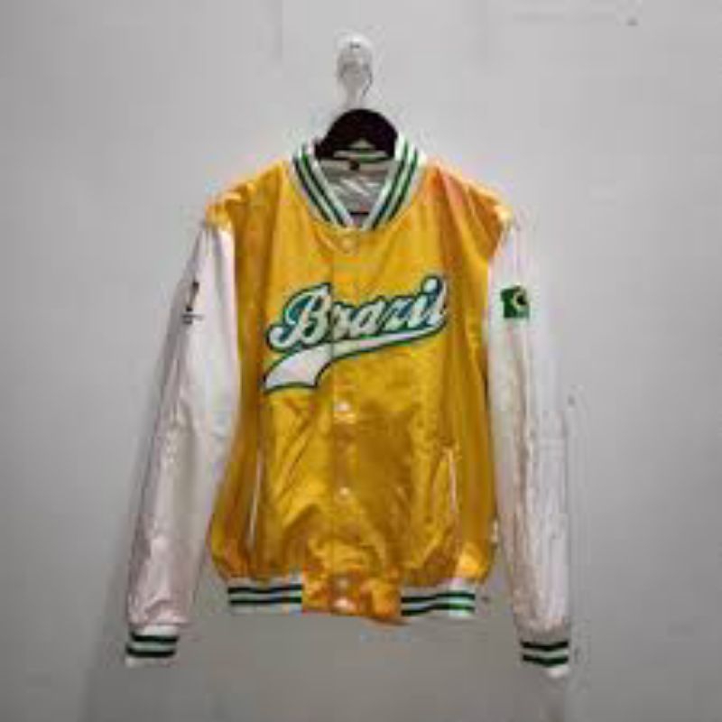 jaket baseball varsity brazil