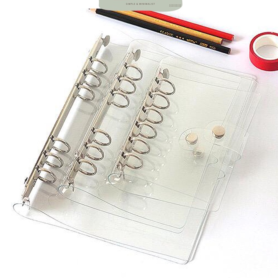 

DISKON MILOLI Binder A5 Binder A6 Transparan E7