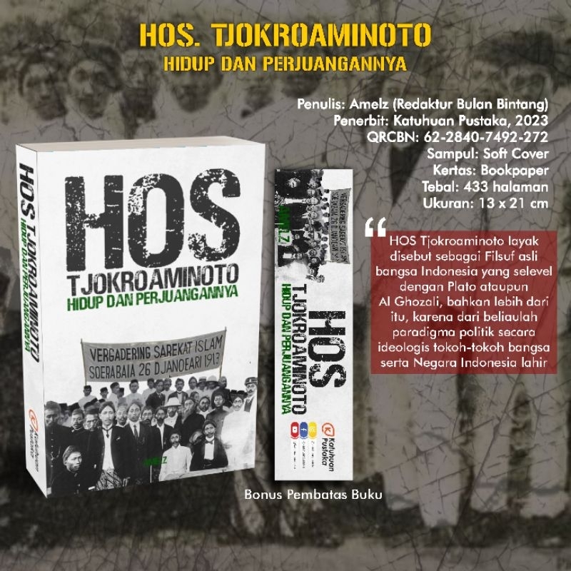 HOS. Tjokroaminoto Hidup dan Perjuangannya | Amelz (Edisi Baru - ORI)