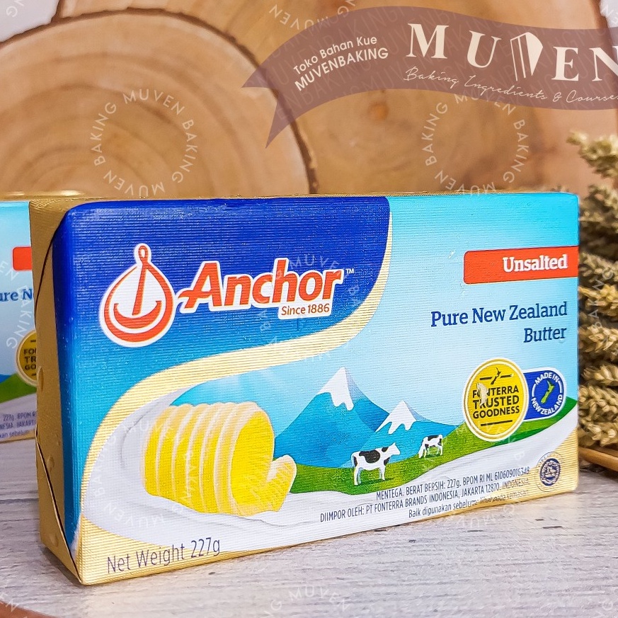 

New event ANCHOR UNSALTED BUTTER 227 GR