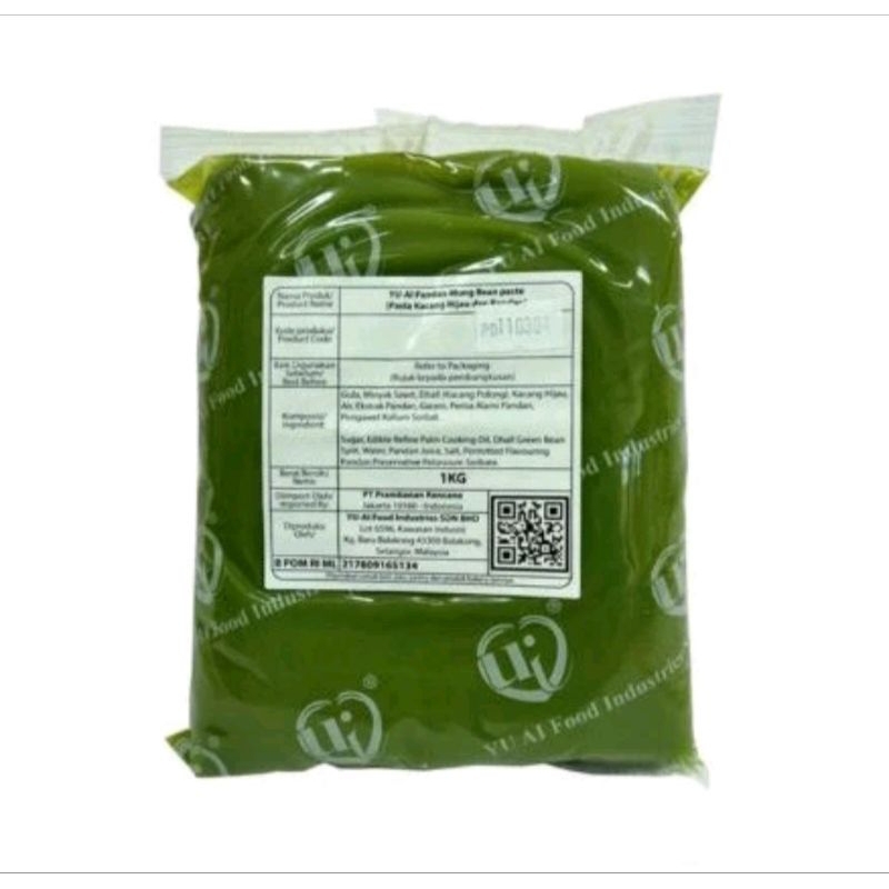 

Yu ai Filling Pandan 1kg