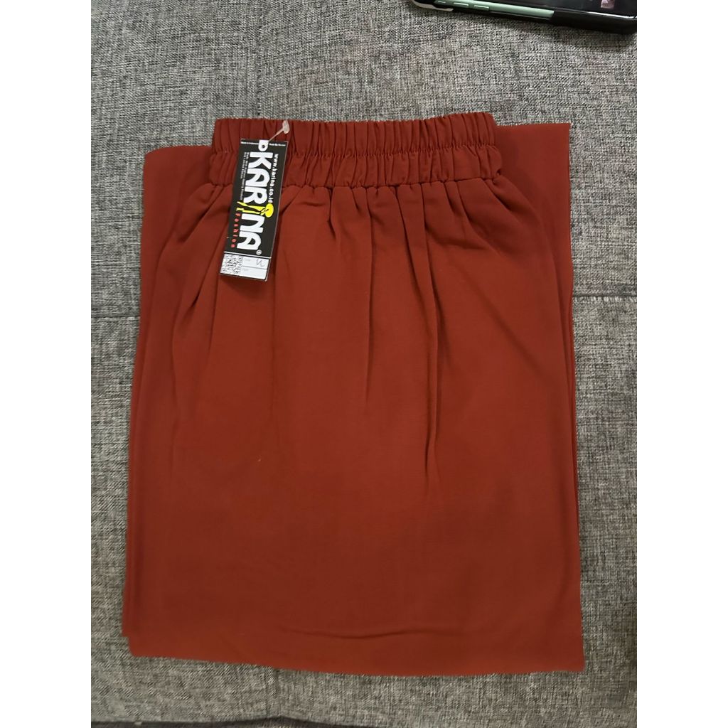 Rok Kerja Panjang Wolfis Wolvis Wolpeach Polos Premium Grade A Full Karet Pinggang KaRINA TERMURAH