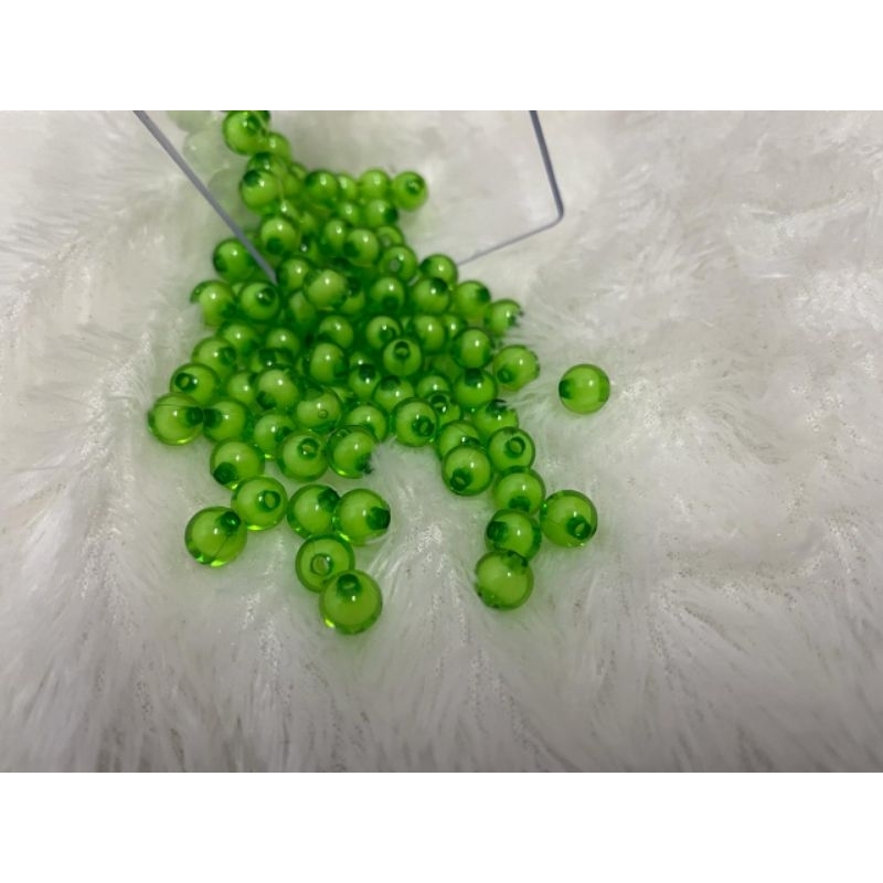 Manik Mote Akrilik 8 mm Hijau