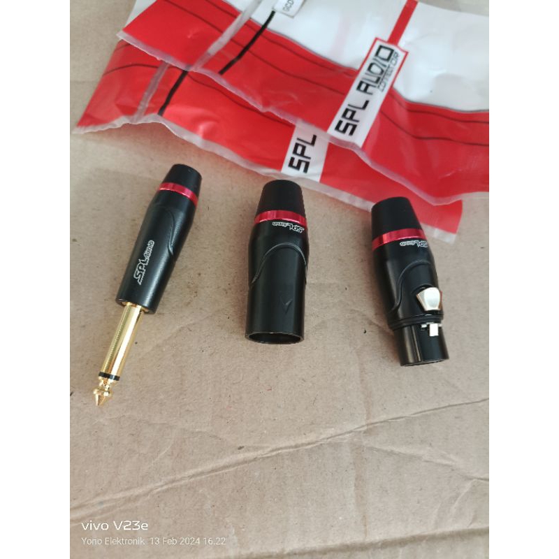 Jack Cannon SPL Audio Soket  Cannon SPL Audio Jack Mono SPL Audio