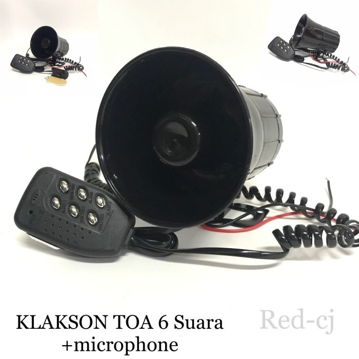 KLAKSON TOA 6 SUARA KLAKSON MIC TOA 6 SUARA
