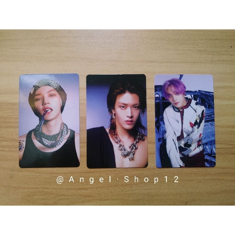 (Pc) Photocard NCT127 2 BADDIES heachan/yuta/taeyong