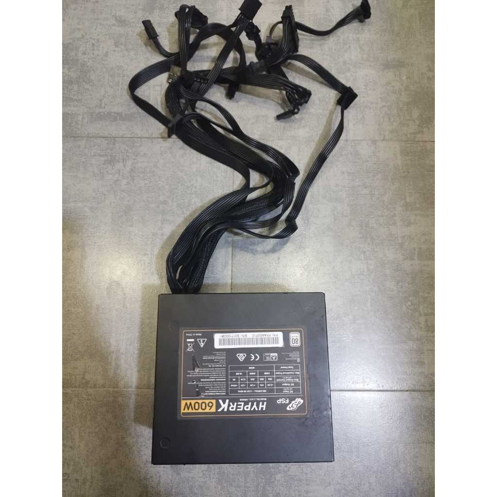 FSP HYPER PRO 600WATT 80 + PLUS SUPER LIKE NEW