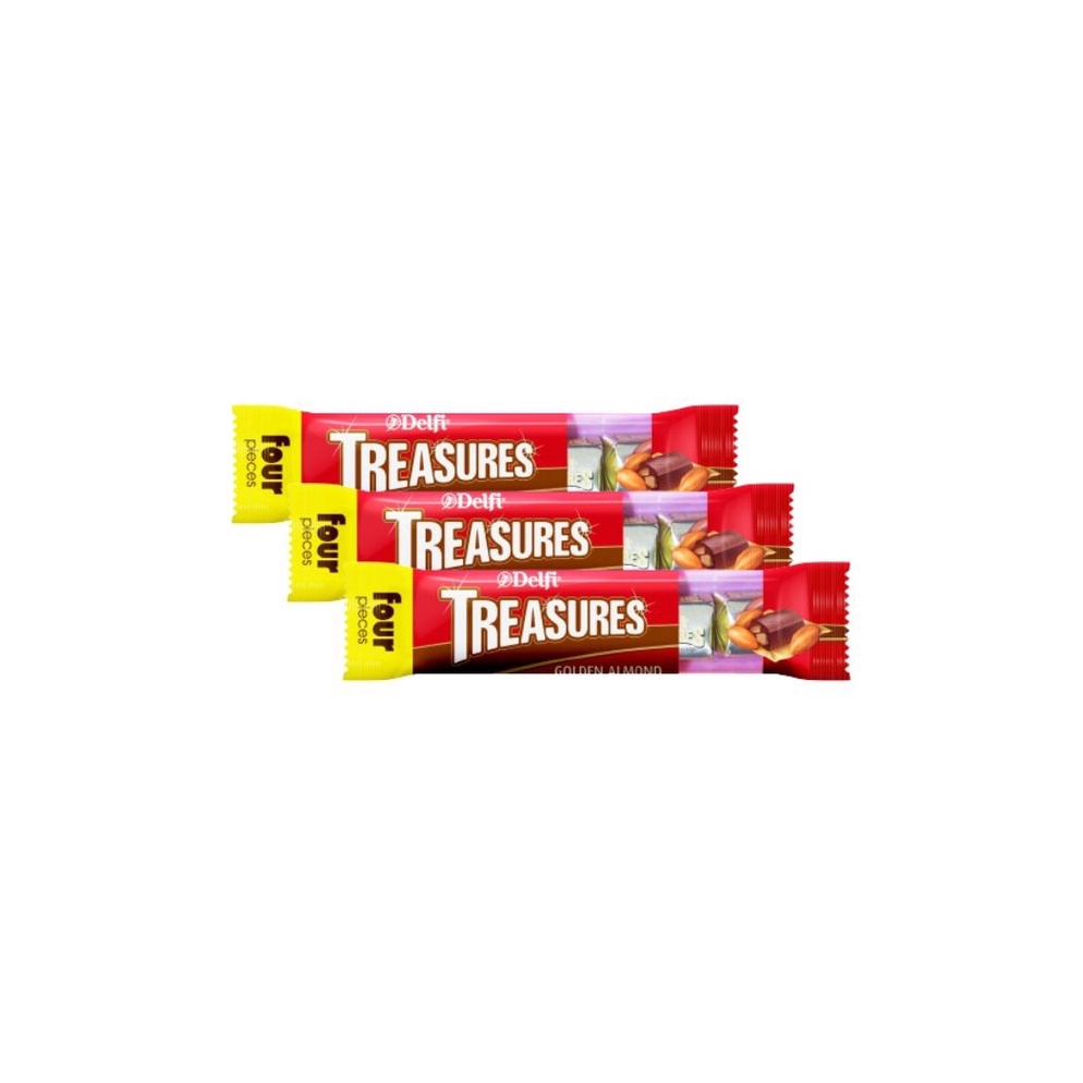 

FREE ONGKIR Delfi Treasures Cokelat Almond 3 x 36 gr