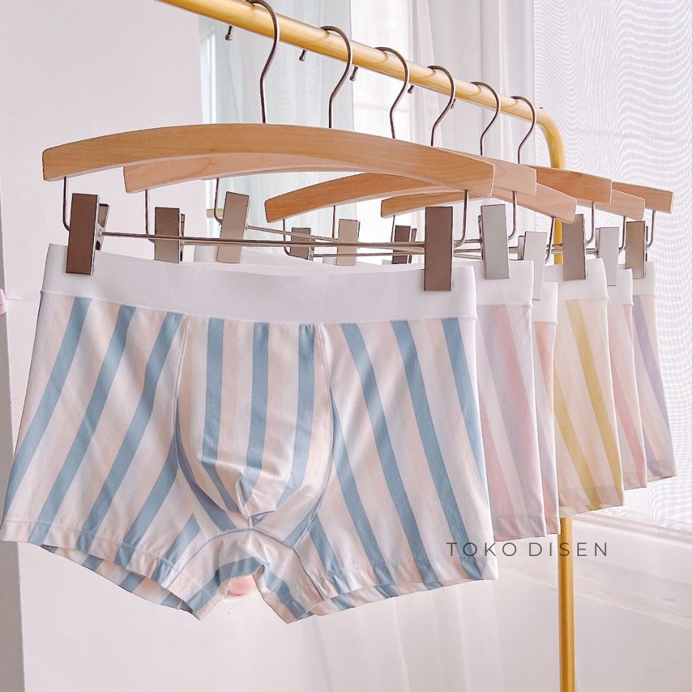 Restock Celana dalam Underwear Pria Bahan al Fabric bebas bekas dan elastis