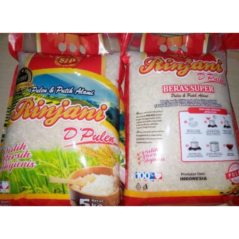 

beras Pulen enak Rinjani