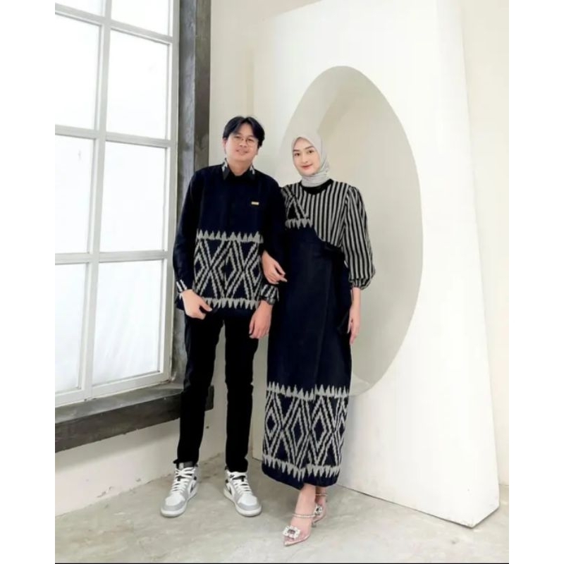 COUPLE TENUN PASANGAN BAJU PREWEDDING KONDANGAN KEKINIAN