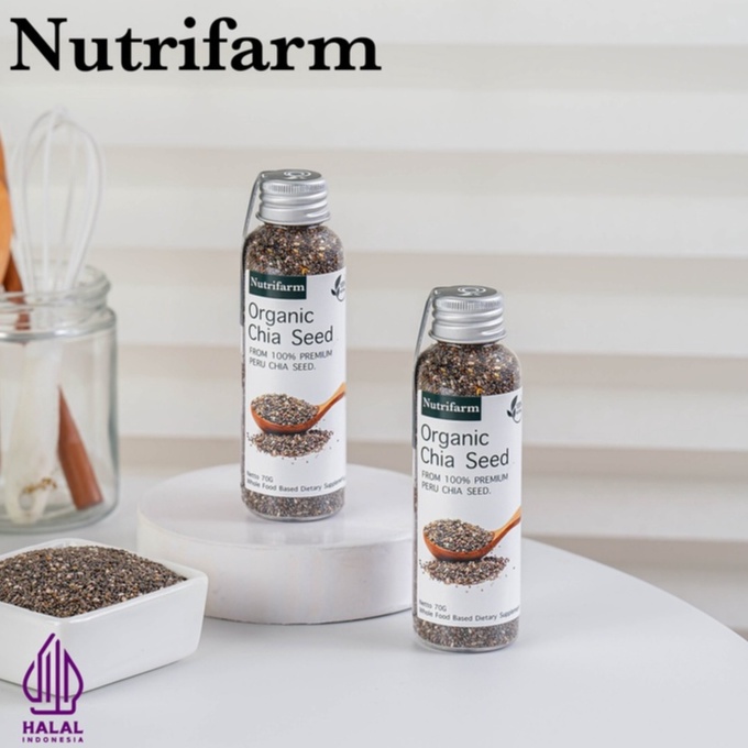 

SUPER DISKON CHIA SEEDS 7G CHIA SEEDS ORGANIC CHIA SEEDS UNTUK DIET CHIASEEDS BOTOL CHIA SEED FRESHLY CHIA SEED PREMIUM CHIASED ORGANIK NUTRILOGY OFFICIAL BEORGANIK