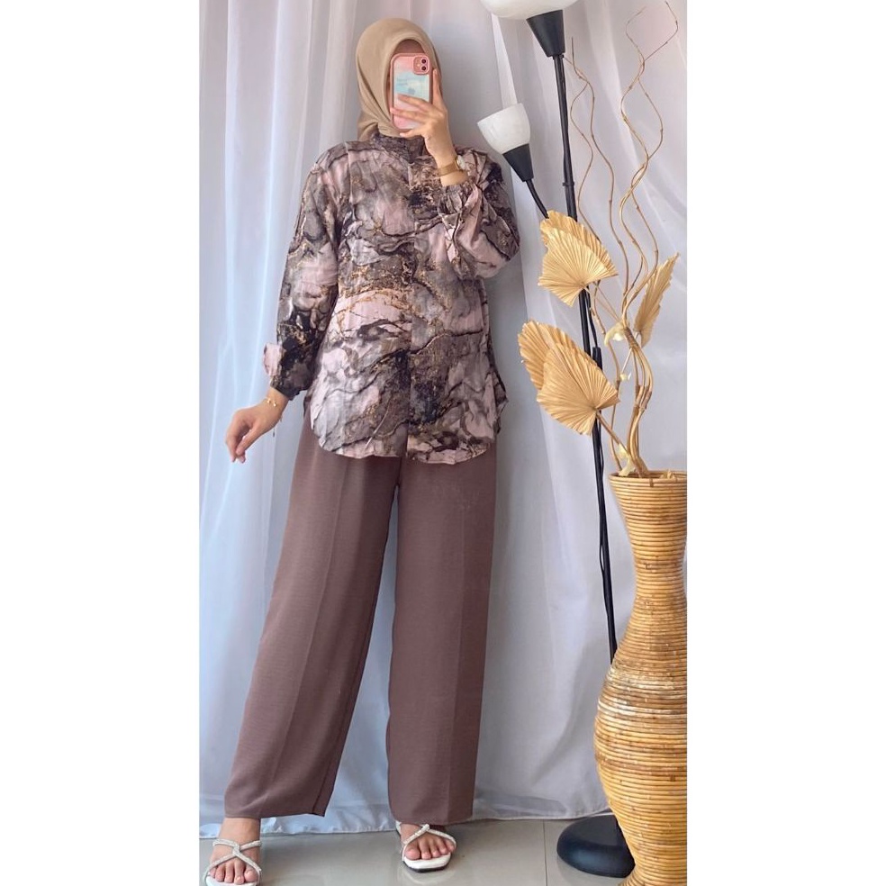 HEMAT PROMO One Set Rayon Viral Kekinian Best SellerSetelan Wanita KekinianSetelan WanitaSetelan Ray