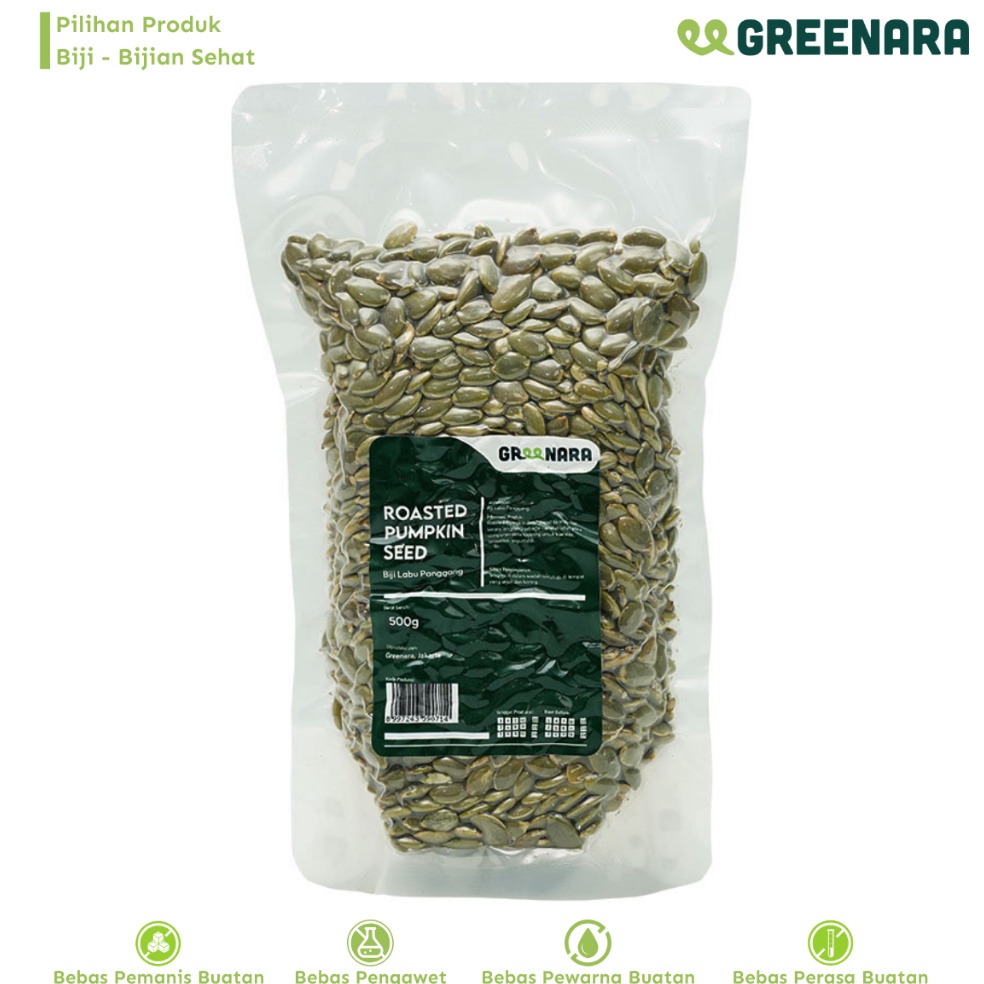 

Cuci gudang Greenara Biji Labu Panggang 5gr Roasted Pumpkin Seed