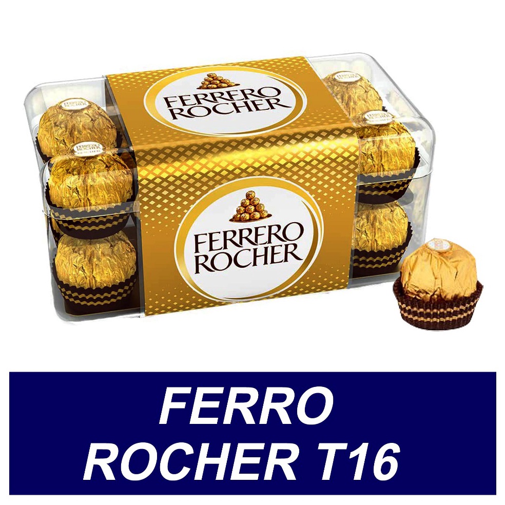 

VIRAL Ferrero Rocher Chocolate T16 Halal Cokelat Ferero Rocher Exp Terbaru Juli 224