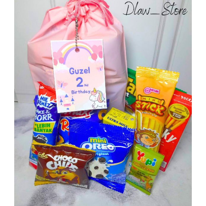 

PROMO SALE Paket Snack Ulang Tahun Anak Hampers Ulang Tahun Kemasan Premium Hampers Modern