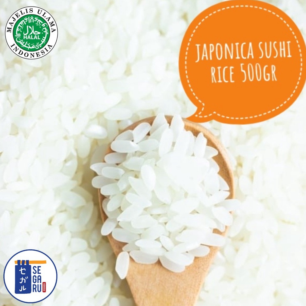 

Beras Jepang Sushi Premium Japonica Sushi Rice Halal 5 gram