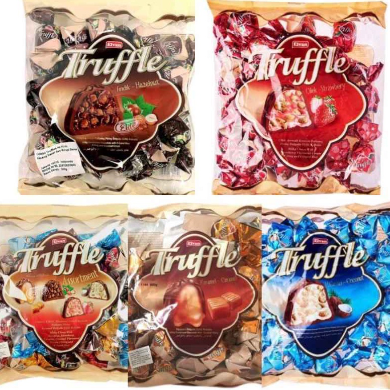 

PROMO ALE Elvan Truffle Chocolate 4g Coklat Turkey Aneka Rasa