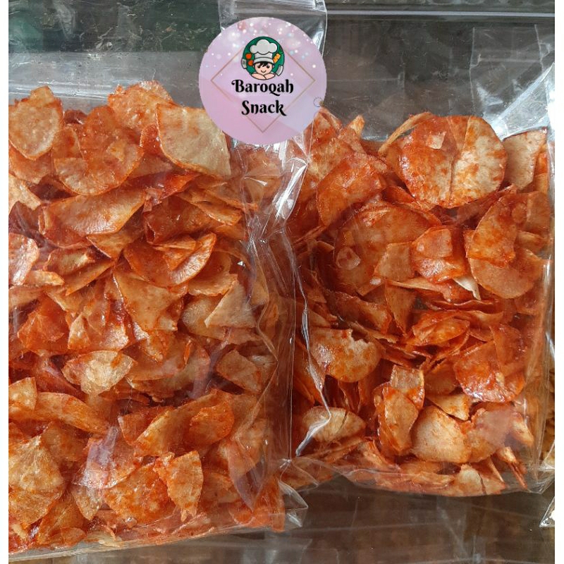 

KERIPIK SINGKONG LENGKET 250GR/SINGKONG PEDAS MANIS