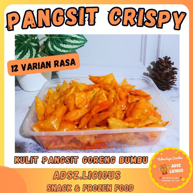 

PANGSIT CRISPY BOX BUMBU KULIT PANGSIT KRIUK BUMBU