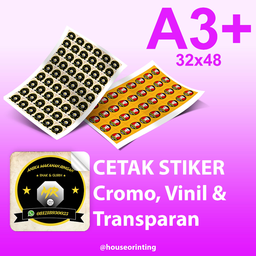 

Cetak Stiker Cromo