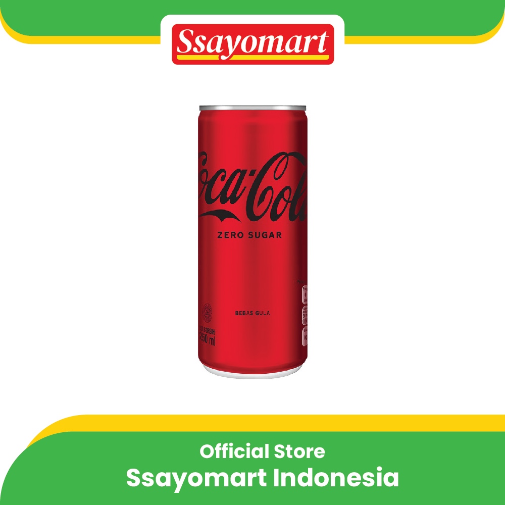 

COCA COLA (ZERO) KALENG 250ml