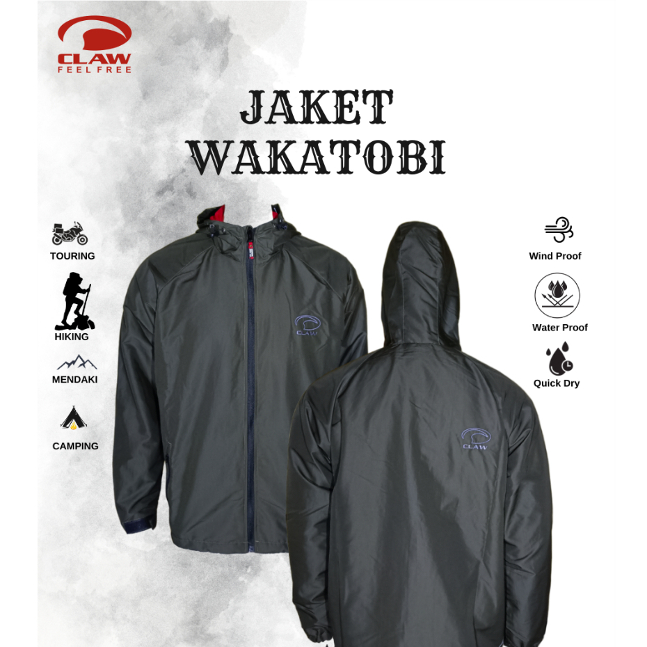 Jaket Claw - WAKATOBI Series - parasit - jaket gunung