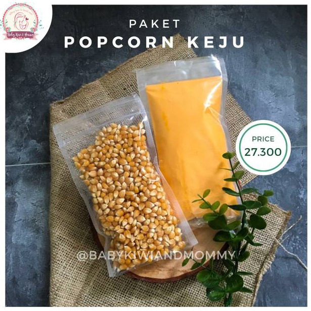 

BAYAR DITEMPAT Paket popcorn keju baby kiwi