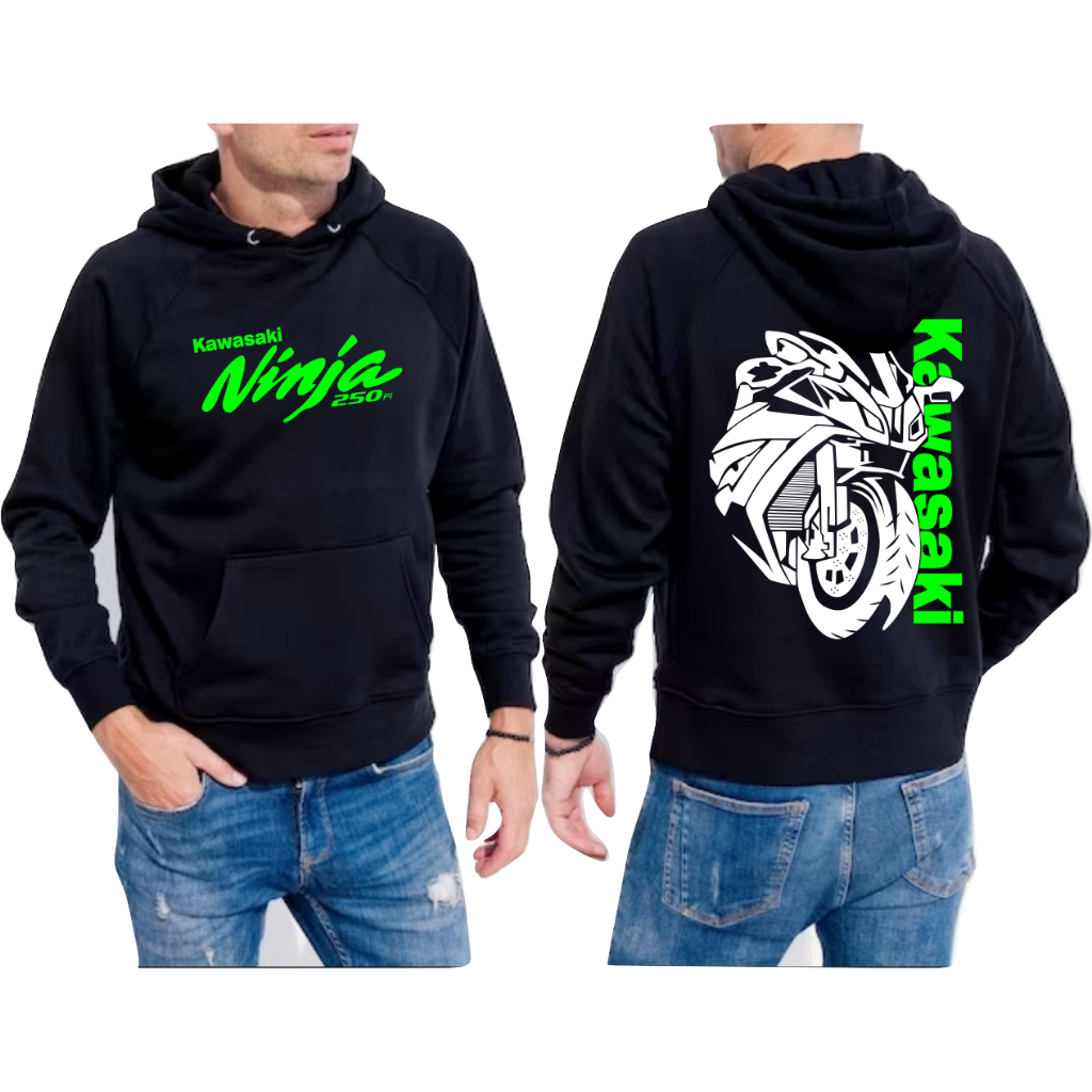 JAKET HOODIE KAWASAKI NINJA JAKET KAWASAKI NINJA