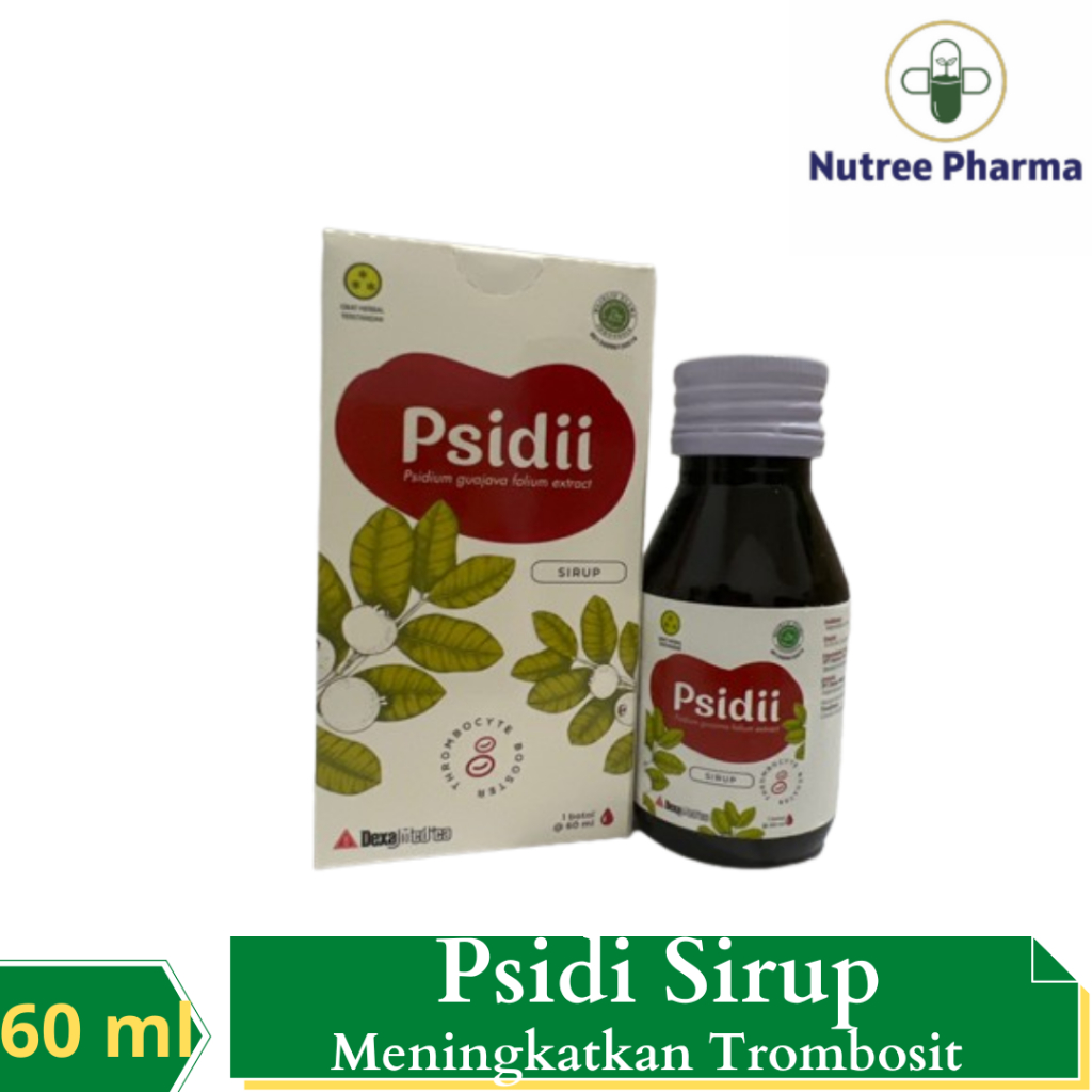 PSIDII SYRUP 60 ML | Meningkatkan Trombosit Anak dan Dewasa