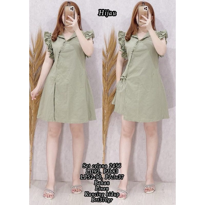 SETELAN CELANA 2456 BRUKAT