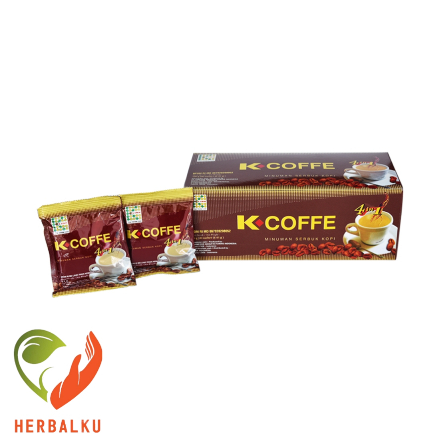 

Kopi Herbal Ginseng Per Box | K-Coffee 4 In 1 Minuman Serbuk Kopi Ginseng