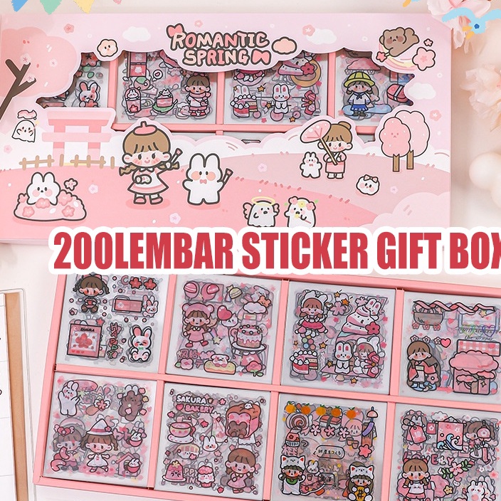 

Terbaru 2 Lembar Stiker PVC Motif Kartun Lucu Untuk Dekorasi Scrapbook