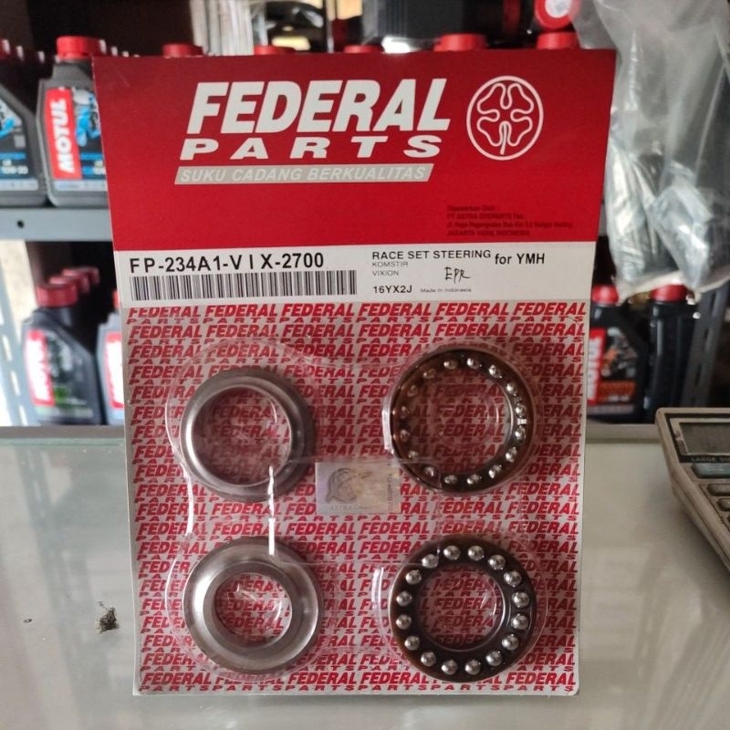 KOMSTIR YAMAHA FEDERAL ORIGINAL/RACE SET STEERING YAMAHA VIXION/KOMSTIR YAMAHA VIXION FEDERAL