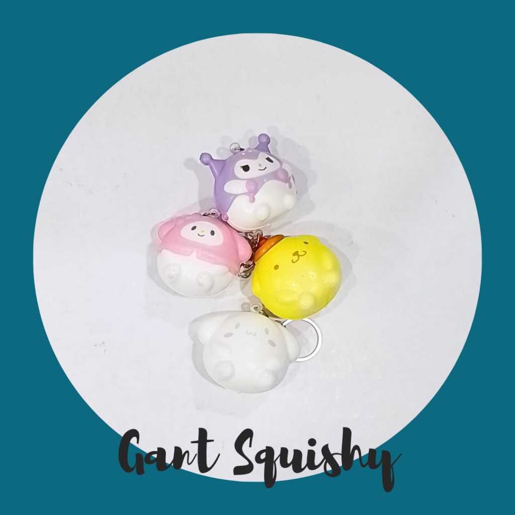 Natsquishy - Gantungan Squishy Bentuk Karakter Sanrio Chigiri