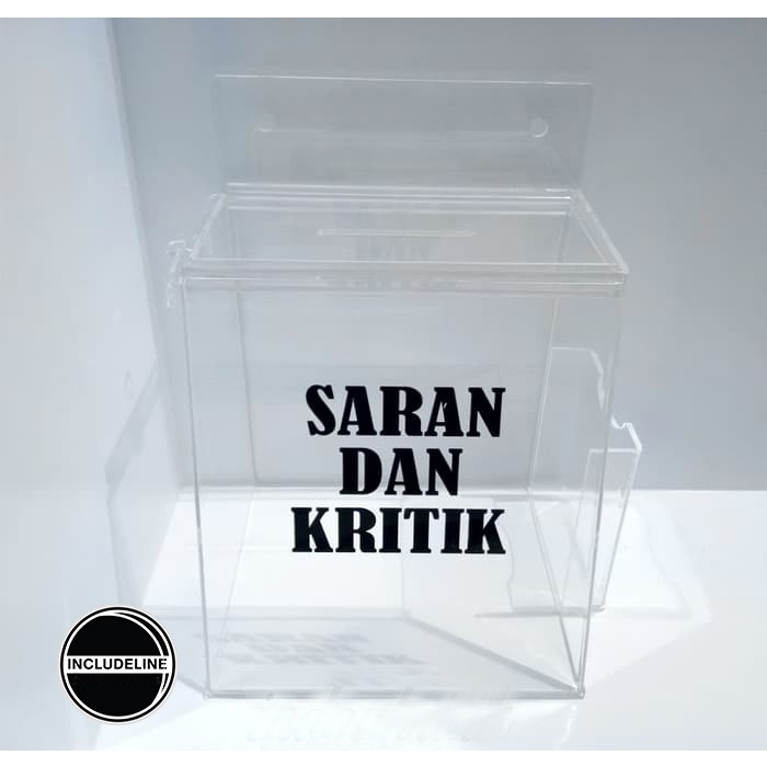 

Acrylic Kotak Saran Termurah