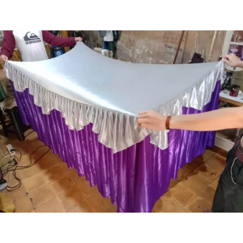 Cover Meja Prasmanan 180x60x75