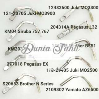 Looper Rantai Rante Mesin Obras Industri Benang 5 / 6
