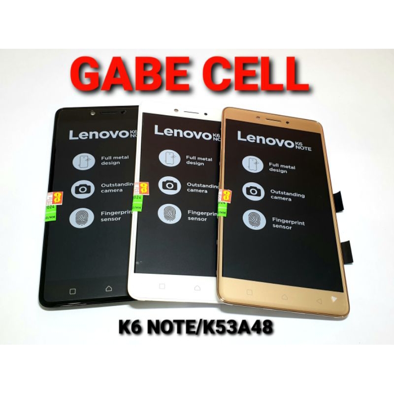 LCD LENOVO K6 NOTE/K53A48 FULLFRAME TOUCHSCREEN