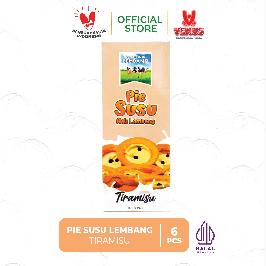 

Pie Susu Lembang isi 6 pcs | oleholeh lembang bandung