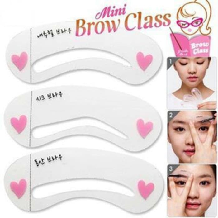 Cetakan Alis Viral - Cetak Alis 3in1 - Eyebrow Mini Stamp