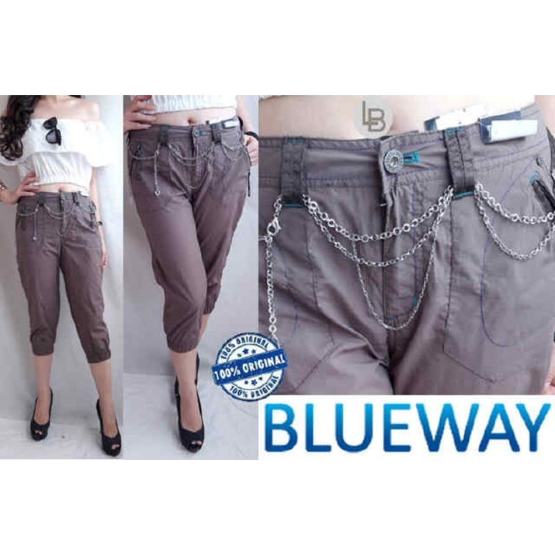 Blue Way Capri Pants