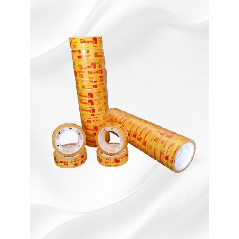 LAKBAN NACHI BENING 1/2 x 25 / ISOLASI NACHI KECIL / LAKBAN NACHI KECIL