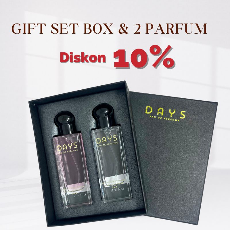 GIFT SET BOX + 2 Varian Parfum